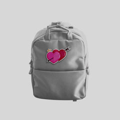 Double Heart With Arrow Witty Sticker