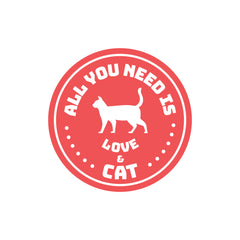 Love & Cat Witty Sticker
