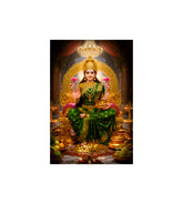 Laxmi Ji Wall Decor Devotional Poster