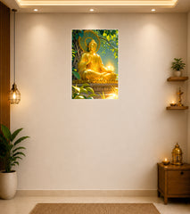 Gautam Buddha Wall Decor Devotional Poster