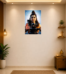 Shankar Ji (Mahadev) Wall Decor Devotional Poster