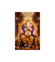 Ganesh Ji (Ganpati Bappa) Wall Decor Devotional Poster