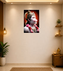 Hanuman Ji Wall Decor Devotional Poster