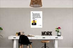 Elon Musk Quote Wall Decor Witty Poster