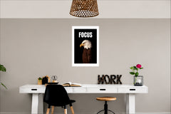 Focus Wall Decor Witty Poster