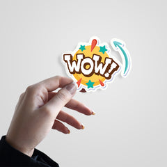 WOW Witty Sticker