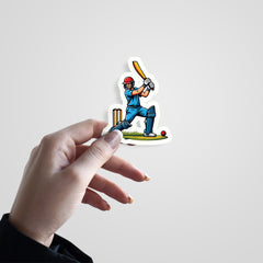 Batsman Witty Sticker