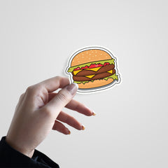 Burger Witty Sticker