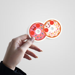 Do Nuts Witty Sticker