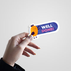 Well Done Witty Sticker