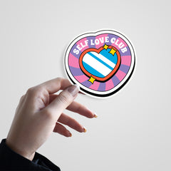 Self Love Club Witty Sticker