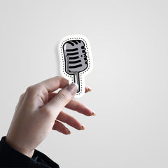 Mic Witty Sticker