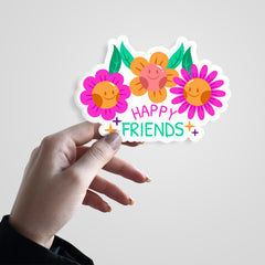 Happy Friends Witty Sticker