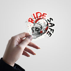 Ride Safe Witty Sticker