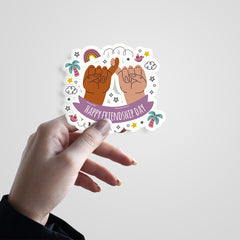 Happy Friendship Day Witty Sticker