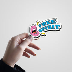 Free Spirit Witty Sticker