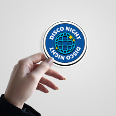 Disco Night Witty Sticker