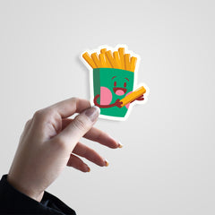 French Fry Witty Sticker