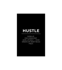 Hustle Quote Wall Decor Witty Poster