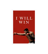 I Will Win Wall Decor Witty Poster