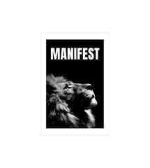 Manifest Wall Decor Witty Poster