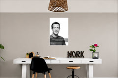 Mark Zuckerberg Quote Wall Decor Witty Poster