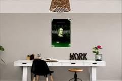 Money Power Wall Decor Witty Poster