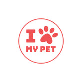 I Love My Pet Witty Sticker