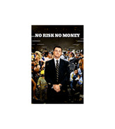 No Risk No Money Wall Decor Witty Poster