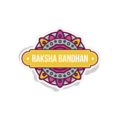 Raksha Bandhan Witty Sticker