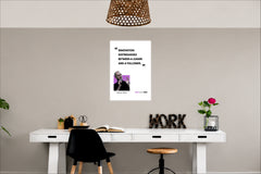 Steve Jobs Quote Wall Decor Witty Poster
