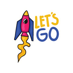 Let's Go Witty Sticker