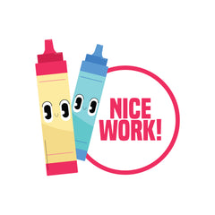 Nice Work Witty Sticker