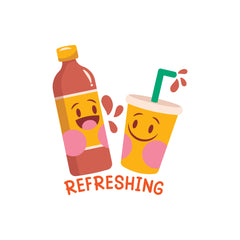 Refreshing Witty Sticker