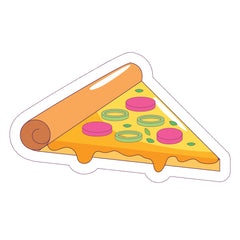 Pizza Slice Witty Sticker