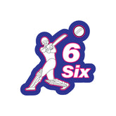 Cricket Six Witty Sticker