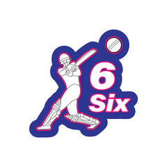 Cricket Six Witty Sticker
