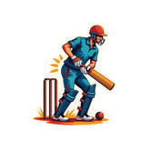 Batsman Witty Sticker