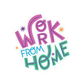 Work From Home Witty Sticker