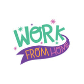 Work From Home Witty Sticker