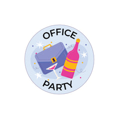 Office Party Witty Sticker