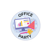 Office Party Witty Sticker
