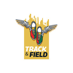 Track & Field Witty Sticker