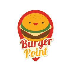Burger Point Witty Sticker