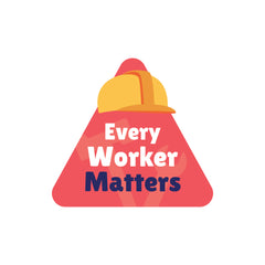 Every Worker Matters Witty Sticker