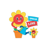 Spread Love Witty Sticker