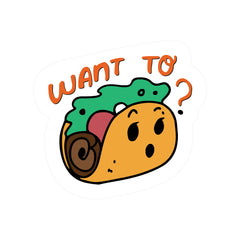 Want To Witty Sticker