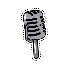 Mic Witty Sticker