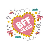 BFF 4ever Witty Sticker