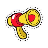 Announcement Speaker Witty Sticker